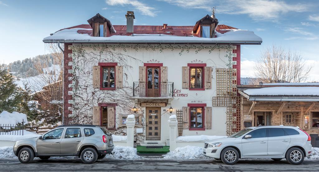 Hotel Les Cimes Megève Exteriér fotografie